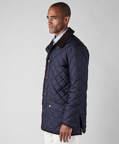 brooks brothers mens quilted jacket